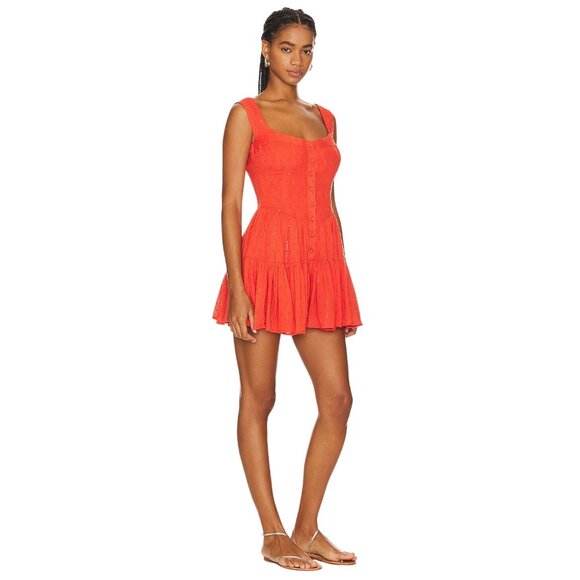 PQ Everly Romper in Passion XSmall Small New Womens Beach Resort - Picture 4 of 14